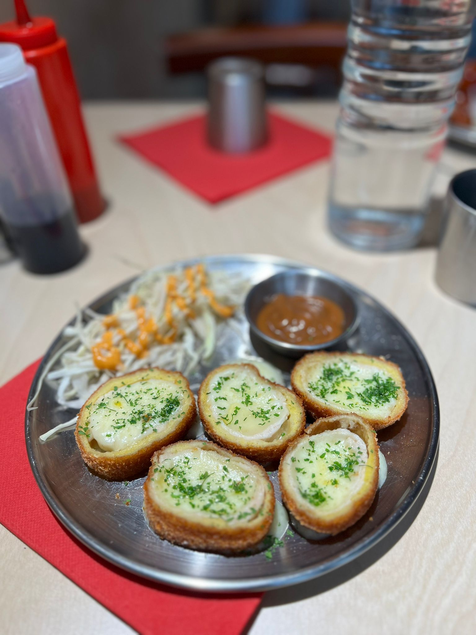 치즈돈까스 Korean cheese chicken katsu