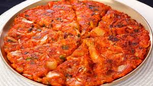 김치 파전 Kimchi pancake